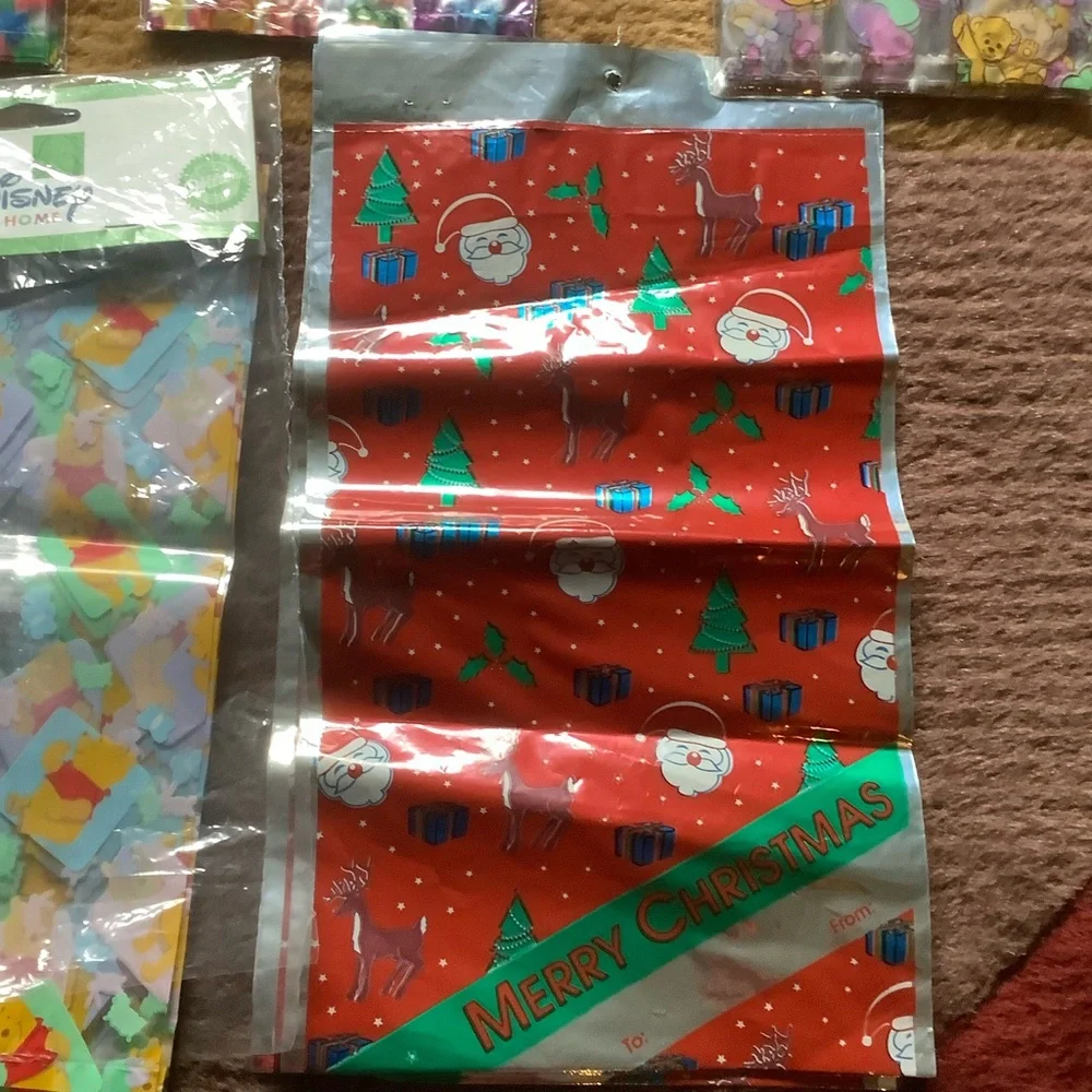 Y2k vintage Wilton party bags with ties 130 count Disney Pooh collection